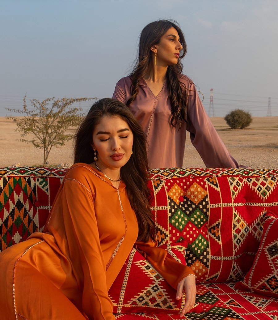 Qatar desert editorial campaign